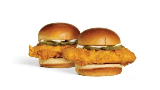 2 Chicken Tender Sliders