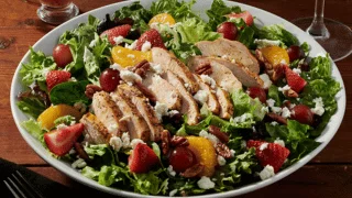 Grilled Chicken & Strawberry Salad