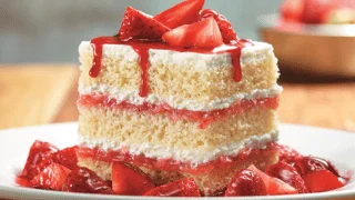 Strawberries & Cream Shortcake