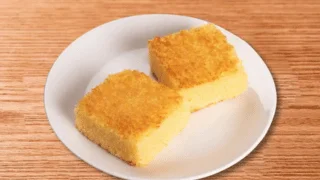 Grilled corn bread