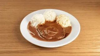 Hum burger steak