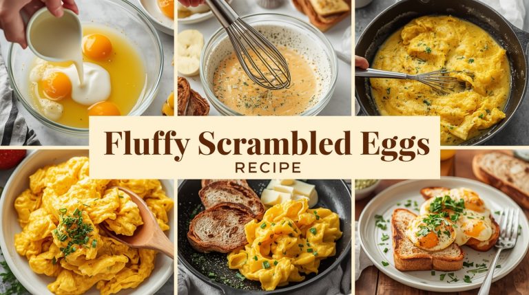 Fluffy Scrambled Eggs Recipe