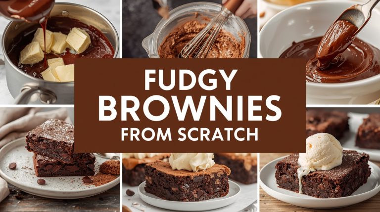 Fudgy Brownies From Scratch