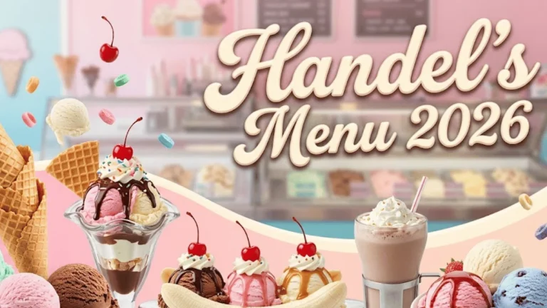 Handel’s Menu