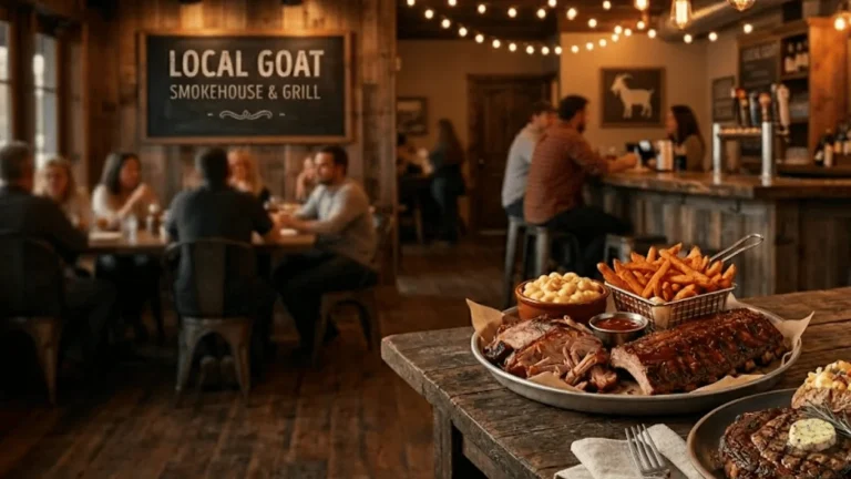 Local Goat Menu