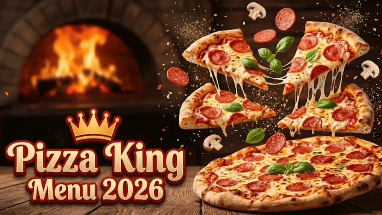 Pizza King Menu