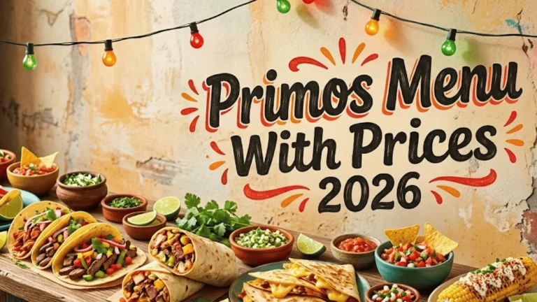 Primos Menu