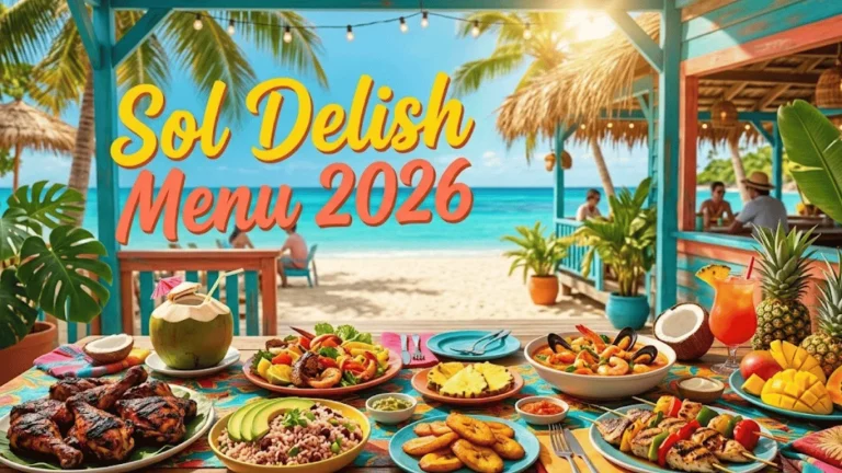 Sol Delish Menu