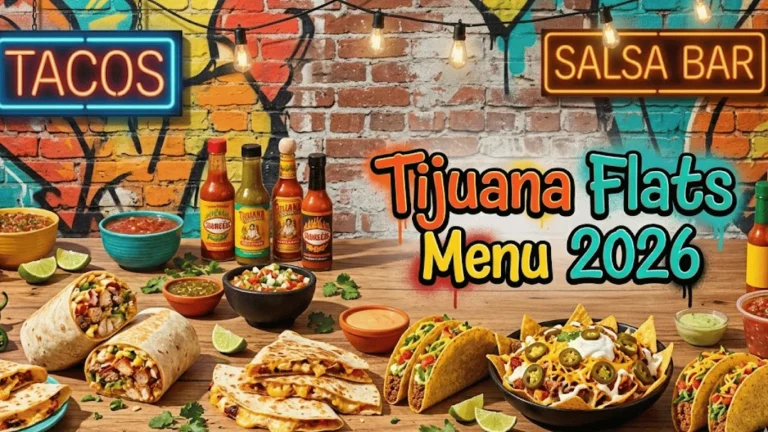 Tijuana Flats Menu