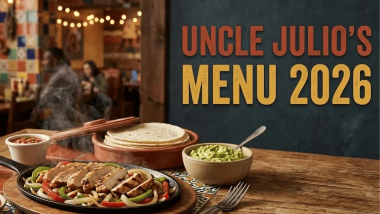 Uncle Julio’s Menu