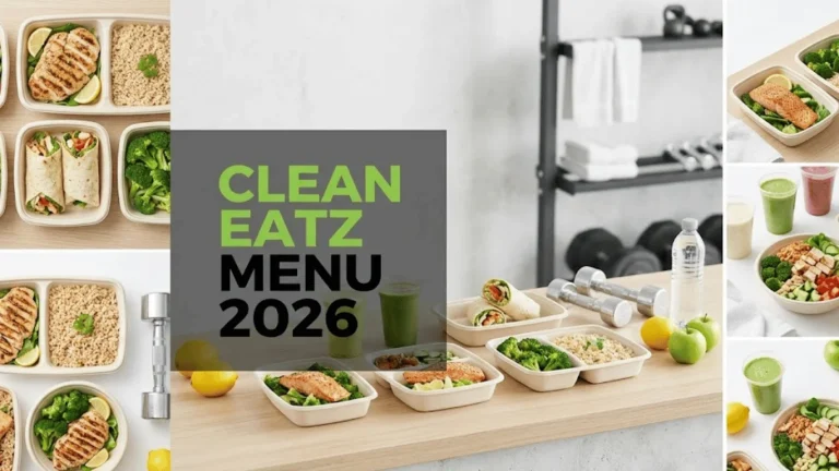 Clean Eatz Menu